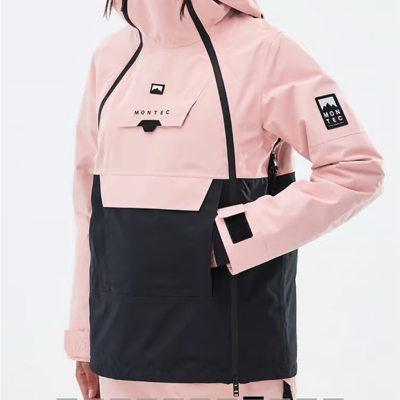 Montec Pink and Black Ski Jacket - Picture 2 of 2